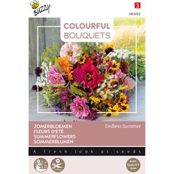 Colourful Bouquets, Endless Summer (zomerbloemen) - Buzzy