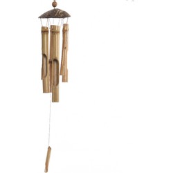 Windchime bamboo dia10-H63cm natural - KSD