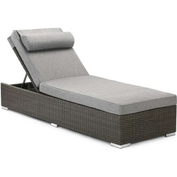 Feel Home - Aluminium wicker Box ligbed V - Messina