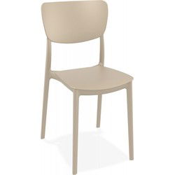 OMA keukenstoel 53x45x82 cm Taupe