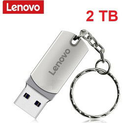 Lenovo Usb 3.0 Pendrive-2Tb Metaal-Hoge Snelheid-Flash Pen Drive-Draagbaar-Waterdicht-U Disk Stick-Mini Ssd Memoria Pen Usb