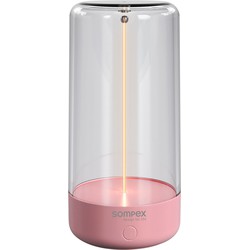 Sompex Tafellamp Pulse | Magnetische sfeerlamp| Roze | indoor | outdoor | oplaadbaar | dimbaar