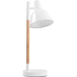 ALDAN - Bureaulamp - Wit - Metaal