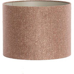 Light & Living - kap - Brandy - bruin - textiel - Ø 30cm - E27 - 2230969