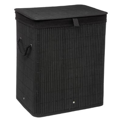 Wasmand Bamboe Zwart - 60L - 