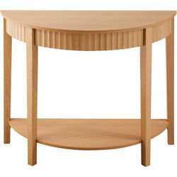 Afgeronde console met golfeffect en 2 niveaus, hoogte 76 cm  BOLOGNE
