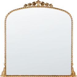 LIVRY - Wandspiegel - Goud - 71 x 71 cm - Metaal