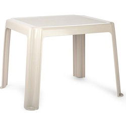 Plasticforte Kindertafel - kunststof - beige - 55 x 66 x 43 cm - Bijzettafels