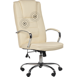 GRANDEUR II - Massagestoel - Beige - Kunstleer