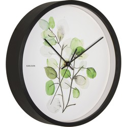 Wall Clock Botanical Eucalyptus