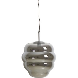 Light & Living - Hanglamp Misty - 45x45x48 - Grijs