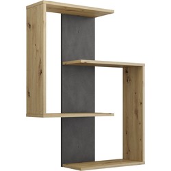 Wandplank 4 planken L65 cm - Kreta