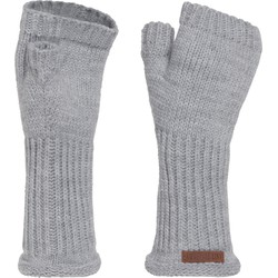 Knit Factory Cleo Handschoenen - Licht Grijs - One Size