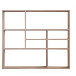 Wandplank 9 compartimenten L90 cm - Mika