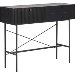 Beliani COVENTRY - Consoletafel-Zwart-MDF