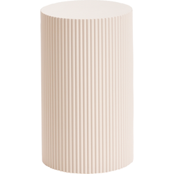 CLAIRE - Bijzettafel - Off-white - MDF