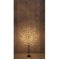 Boom 600led classic warm ip44 trafo hoogte 120 cm zwart