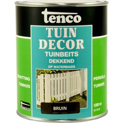 Tuindecor dekkend bruin 1l verf/beits