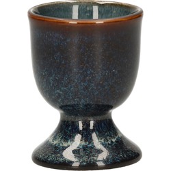 Cosy & Trendy Eierdopje - aardewerk - donkerblauw - 5 cm - Eierdopjes