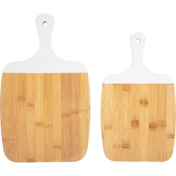 Snijplank set Gourmet - Wit - 23x38 cm