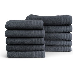 Handdoek Home Collectie - 10 stuks - 50x100 - antraciet