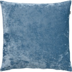 Dutch Decor SKY - Sierkussen velvet 45x45 cm - Provincial Blue - lichtblauw - Dutch Decor