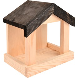 Vogelhuisje/muurvoederhuis/nestkastje 23,2 cm - Vogelvoederhuisjes