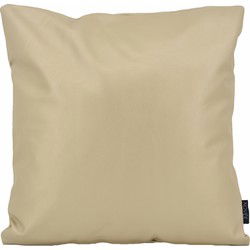 Sierkussen Metallic Champagne | 45 x 45 cm | PVC / PU Leder