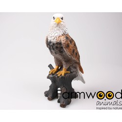 Vogel adelaar 15x14x36 cm - Farmwood Animals