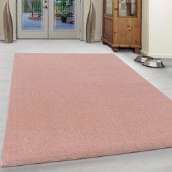 Basics Effen Vloerkleed Roze Laagpolig- 80x150 CM