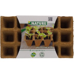 Biopottrays 5x5x5 cm 6x15stuks