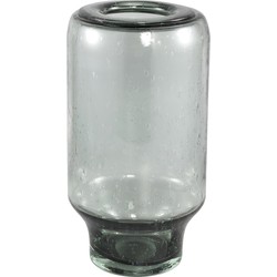 PTMD Vika Vaas - 16,5 x 16,5 x 31 cm  - Glas - Grijs