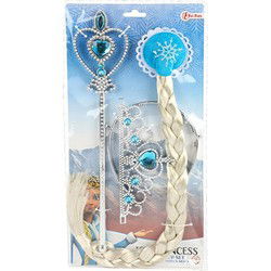 Ice Princess Verkleedset Accessoires 3-delig