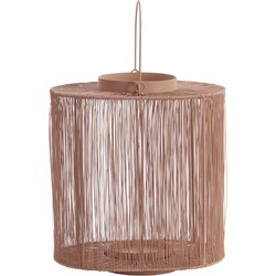 Light&living Windlicht 28x20x30 cm BANJO oud roze