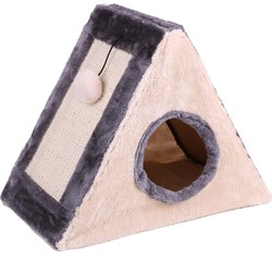 Kattenhuis – driehoek – inclusief krabgedeelte