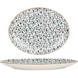 Bonna Serveerschaal - Calif - Porselein - 31x24 cm - set van 2