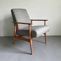 Mid-Century fauteuil Grijs