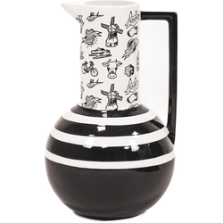 Vase - Jug - Ceramic - Dutch Black - 17,5x17,5x27,5cm