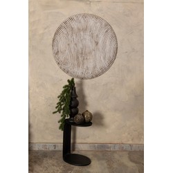 PTMD Wandpaneel Moanna Cream - 90x5x90 cm - Mdf - Creme