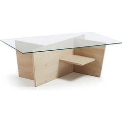 Kave Home - Rechthoekige middentafel Balwind 110 x 60 cm