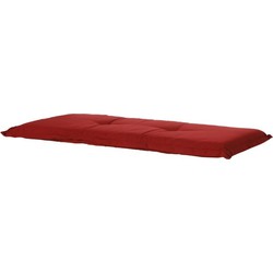Sitzkissen Rippe rot 120 cm x 48 cm - Madison