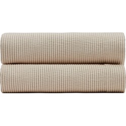 Kave Home - Bedar 100% katoen beige sprei voor 160/180 cm bed