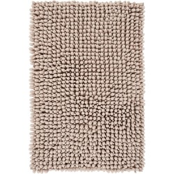 Tapijtenloods Fluffy - Badmat Hoogpolig - Soft Touch - Taupe- 40x60 CM