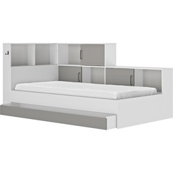 Bed met opbergruimte 90x200 cm - Erwan