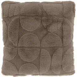 Unique Living - Kussenhoes Milan Taupe -45x45cm