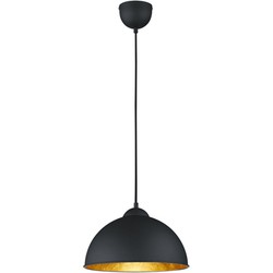 Moderne Hanglamp  Jimmy - Metaal - Zwart