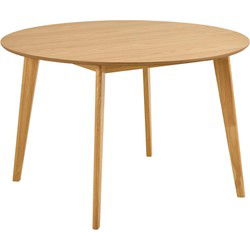 Eettafel Rond Naturel - Ø120x76cm - Levi