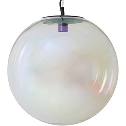 Light and Living hanglamp  - zwart - glas - 2957400