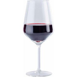 Luxury Houseware Wijnglazen - 6x stuks - rode wijn glazen - 530 ml - Wijnglazen