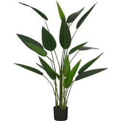 Mica Decorations Kunstboom Heliconia - 90x90x150 cm - Polyester - Groen